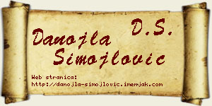 Danojla Simojlović vizit kartica